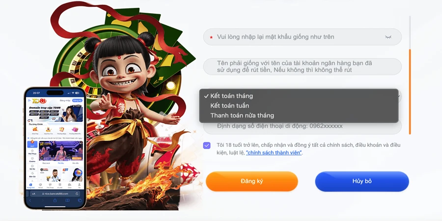 Đại lý td88